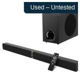MZEIBO 120W Sound Bar w/Subwoofer Bluetooth 5.3