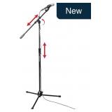 Rok-It Adjustable Telescoping Mic Stand 36-64'