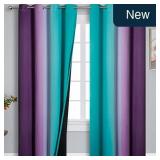 Estelar Textiler Ombre Teal and Purple Blackout