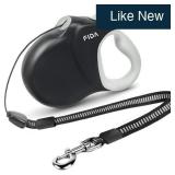 Fida 30ft Heavy Duty Retractable Dog Leash - Black