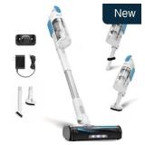LEVOIT LVAC-200 Cordless Vacuum, White & Blue