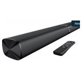 Bluetooth Sound Bar 80W, 3 EQ Modes, Detachable