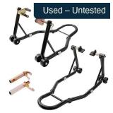 Vevor Motorcycle Stand Lift 850lbs Black