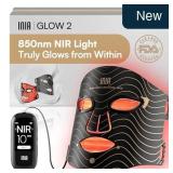 INIA Red Light Therapy Mask for Face, 850nm NIR