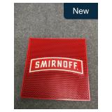 Smirnoff Bar Mat Red Logo