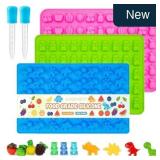 Gummy Candy Molds - Silicone Mini Gummy