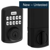 Kwikset Powerbolt 250 Keypad Lock Matte Black