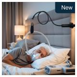 CPAP Hose Holder Bedside Black 37.4' Adjustable