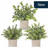 Der Rose 3-Pk Artificial Plants 7.5' Eucalyptus