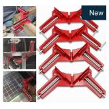 90ï¿½ Corner Clamps 4-Pk Max 75mm Width