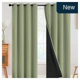 SimpleHome 2-Pk 100% Blackout Curtains 84 Inch