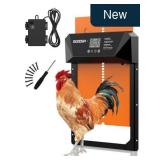 Automatic Chicken Coop Door - LCD Timer - Orange