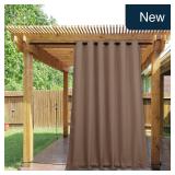 NICETOWN 2-Pk Tan Blackout Curtains W84 x L84