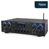 Pyle Home Stereo Receiver with Bluetooth - 4