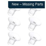 6Pcs Breast Pump Flange Insert 16mm Compatible