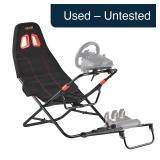 VEVOR Racing Wheel Stand, 18.5' Inner Width, Black