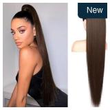 Flufymooz Ponytail extension, 36 Inch Long
