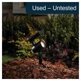 Harbor Breeze 183-Lumen Black Solar LED Flood