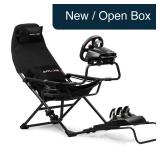 GTPLAYER Sim Racing Cockpit Black Foldable