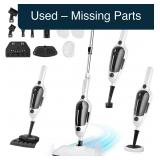 11-in-1 Steam Mop, 15.2 Oz Tank, Missing