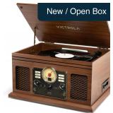 Victrola Quincy 6-in-1 Bluetooth Record Player