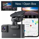 Kingslim D1 Pro Dash Cam 4K Front & Cabin Grey