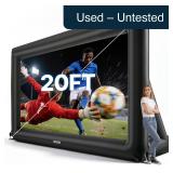 VEVOR 20ft Inflatable Movie Screen for Outdoors