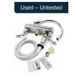 Project Source Chrome 2-Handle Kitchen Faucet