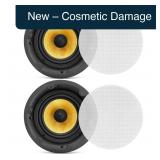 Pyle 6.5' In-Ceiling Speakers Pair 300W Max