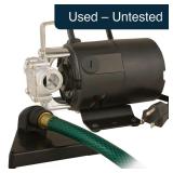 Utilitech 1/12HP 115V 5.6GPM Pump Stainless Steel