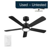 Harbor Breeze 42' Matte Black LED Ceiling Fan
