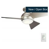 Kichler Sola 34' Ceiling Fan LED Light Nickel