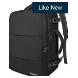 Taygeer Travel Laptop Backpack Black 16.8x11x7