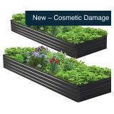 Galvanized Raised Garden Bed Kit