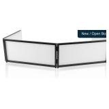 Pyle DJ Booth Foldable Facade 5.6' Tabletop