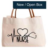 Kifasyo Nurse Tote Bag RN Gifts 15.4x7.1x11
