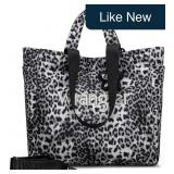 Montana West Wrangler Tote Bag Leopard Print