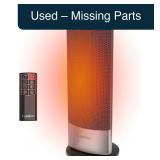 Lasko 18' Ceramic Tower Space Heater - Black