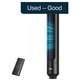 DREO 90° Oscillating Tower Fan, 26ft/s, 8H Timer