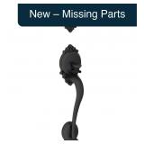 Schlage F58 BRK 716 Brookshire Handleset Aged