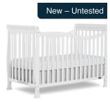 Dream On Me Violet 7-in-1 Crib White