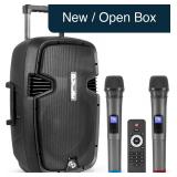 Pyle Portable Bluetooth PA Speaker 1000W 12' Sub