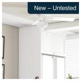 Harbor Breeze Armitage 42' White 4-Blade LED Fan
