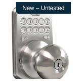 MiLocks CKK-02SN Keyless Entry Door Lock - Satin