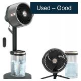 Shark FlexBreeze Pro Mist Fan, Charcoal, FA302