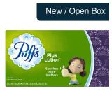 Puffs Plus Lotion 8 Boxes 124 Ct Facial Tissue