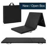 CAP Barbell 72'x24' Folding Exercise Mat Black