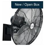 iLiving 20' Outdoor Oscillating Fan 4750 CFM Black