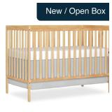 Dream On Me Synergy 5-in-1 Crib, Natural