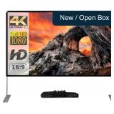 SKERELL 100' Outdoor Projector Screen w/ Stand